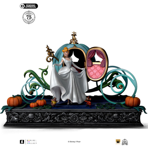 Cinderella Deluxe Statue (75th Anniversary Version) - Disney Classics - Art Scale 1/10