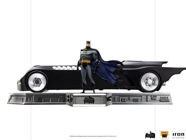 Batman and Batmobile Deluxe Statue - Batman Animated Series - Art Scale 1/10 - DC Comics