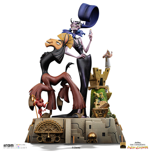 Kuzko and Yzma Statue - The Emperor's New Groove - Deluxe Art Scale 1/10 - Disney