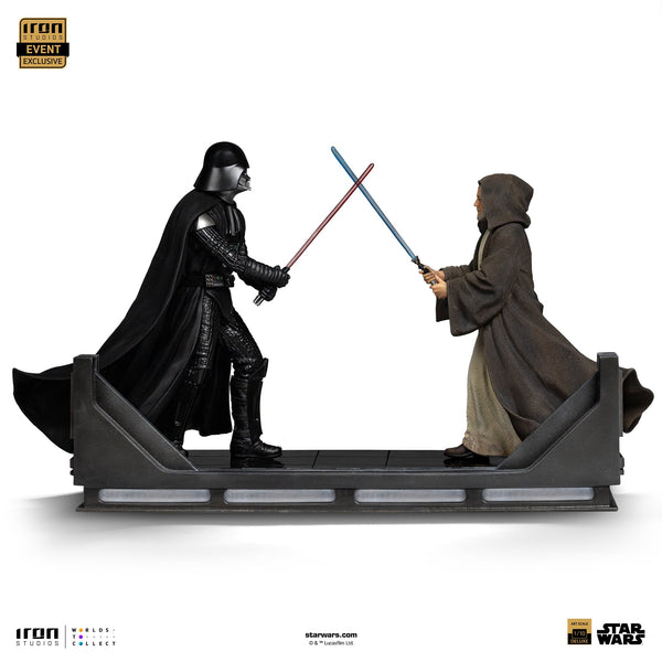 Darth Vader vs Obi-Wan Kenobi Statue (CCXP Event Exclusive 2025) - Star Wars - Art Scale 1/10