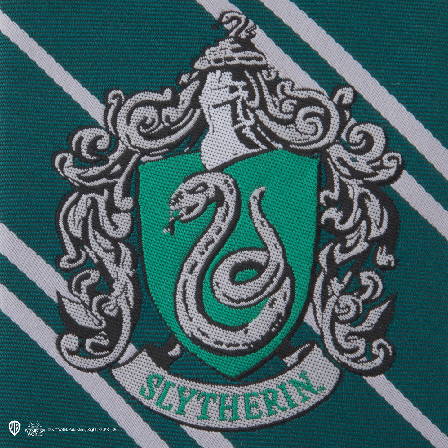 Children's Slytherin Woven Crest Tie