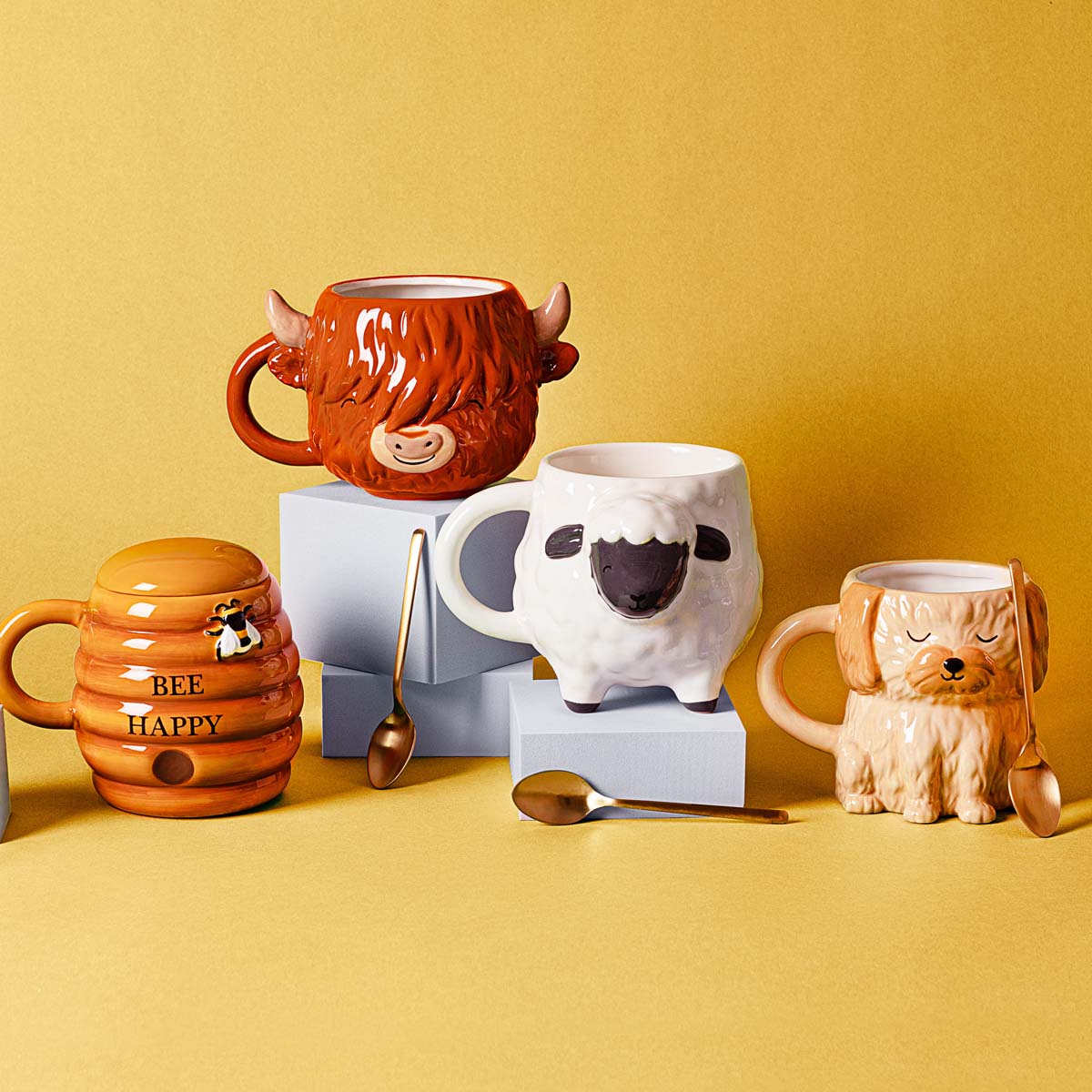Mug 3D Mouton Nez noir du Valais