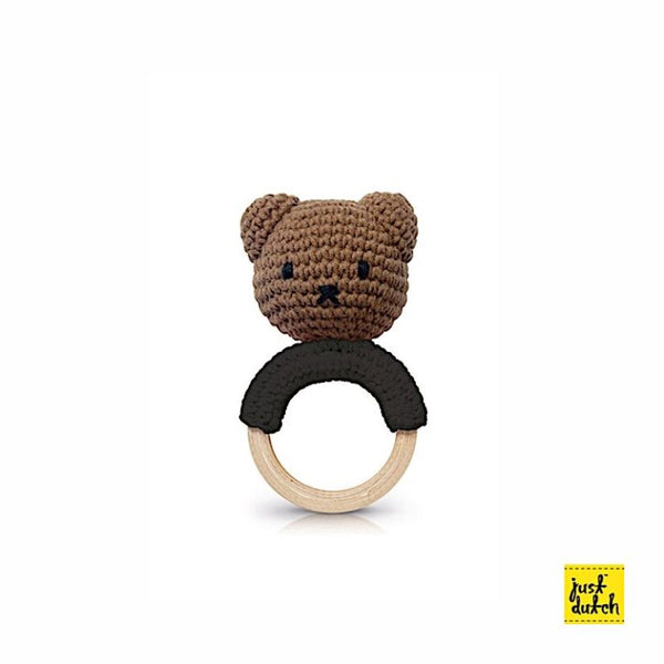 Hochet en Crochet Boris - Boris Noir