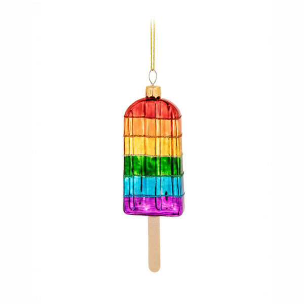 Rainbow Ice Christmas Bauble