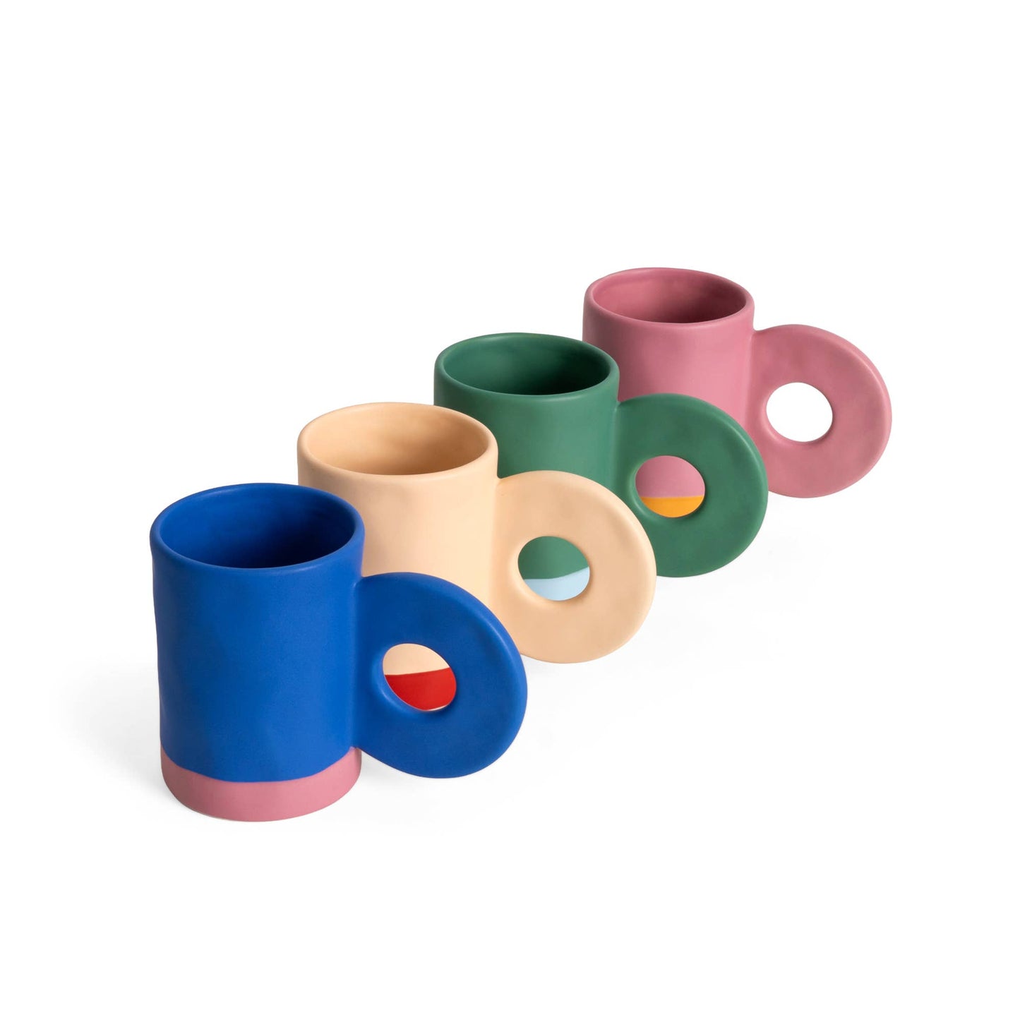 Mug en Céramique Vert Helio Ferretti Vue 3