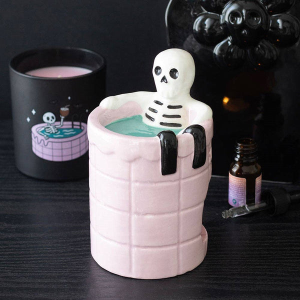 "Dead Cool Summer" Skeleton Incense Burner