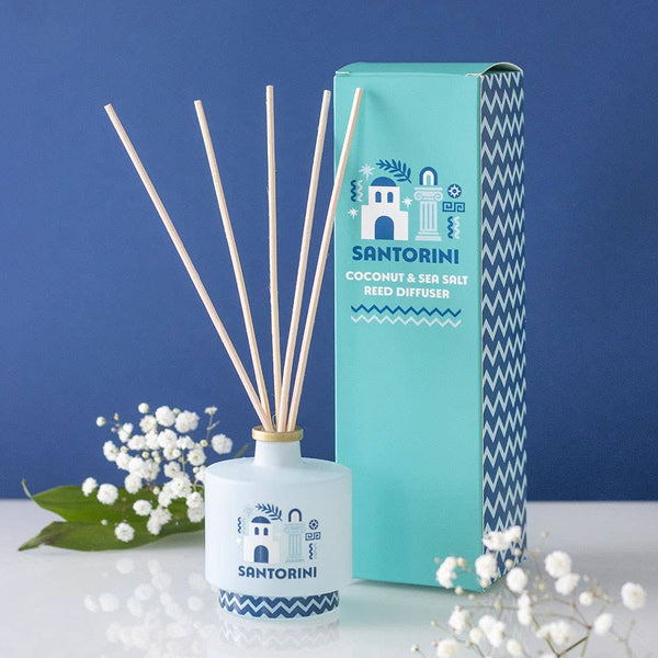 Reed Diffuser Santorini — Coconut and Sea Salt