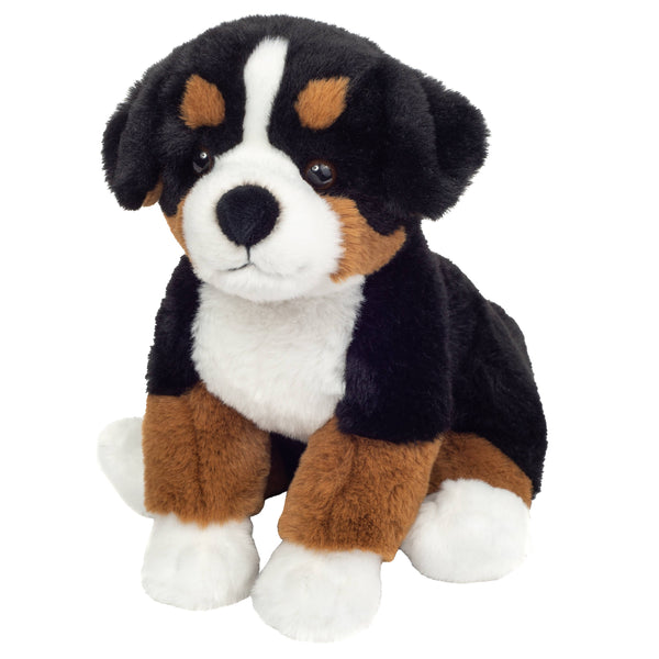 Peluche Bouvier Bernois Assis – 26 cm - Teddy Hermann