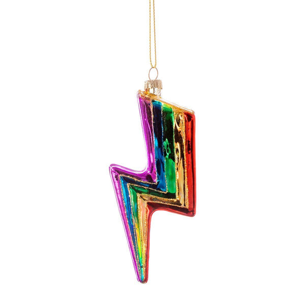 Rainbow Light-up Christmas Ornament