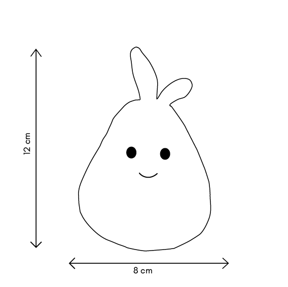 Plush toy: Garden Friends Pear