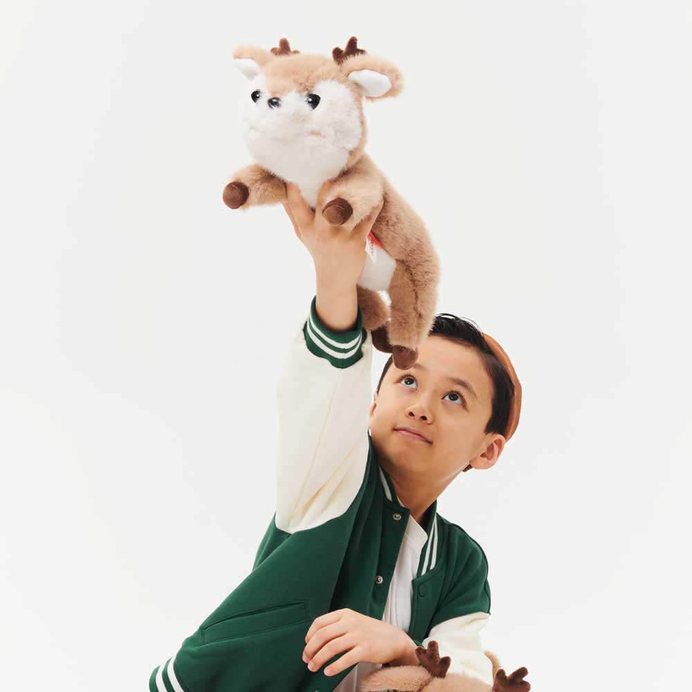 Ultra-soft deer plush toy (38 cm) - 0+
