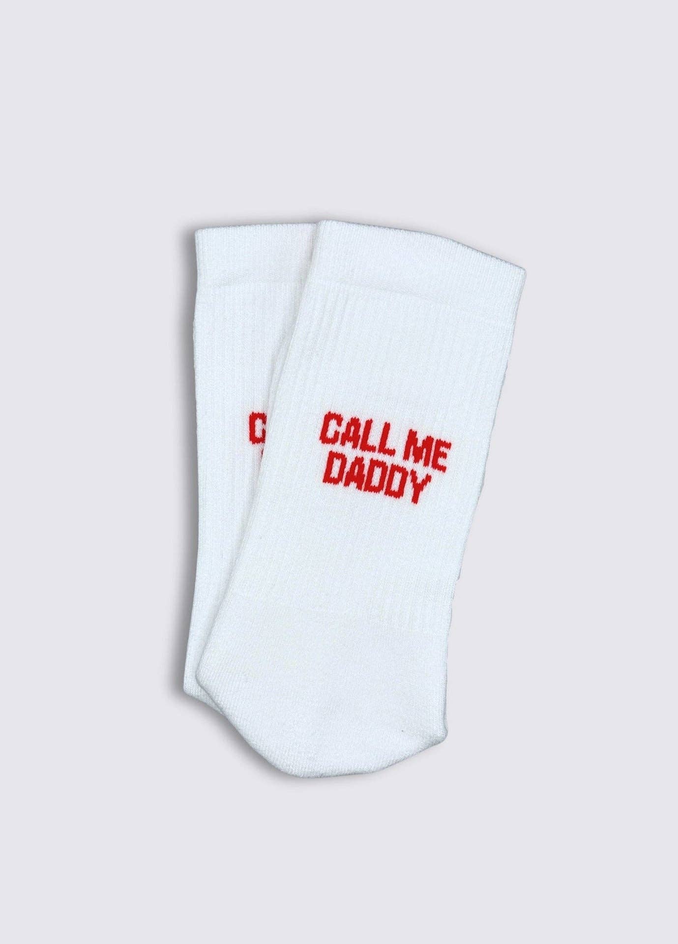 "Call me Daddy" socks