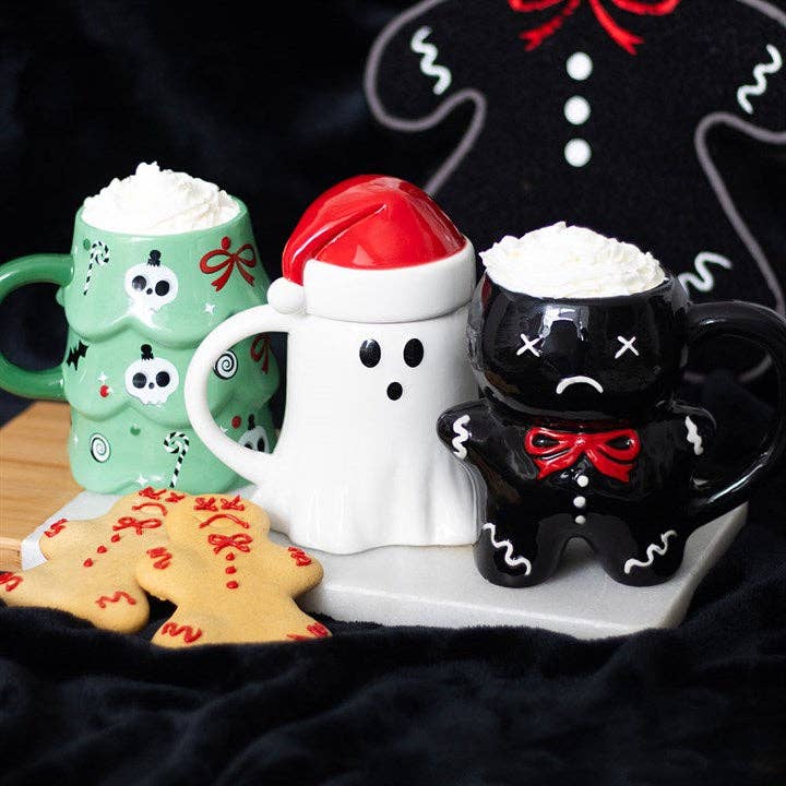 Happy Creepmas Mug Gothic Christmas Tree