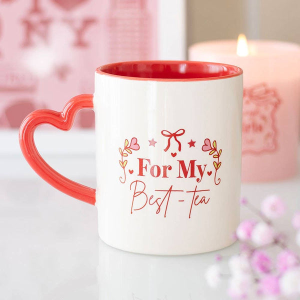 For my Meilleur-Thé mug with a heart-shaped handle