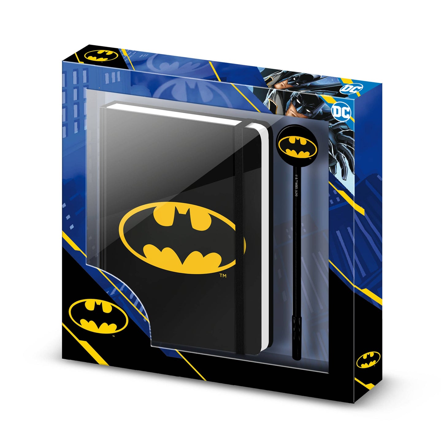 DC Comics Batman Gift Set with Journal and Pen