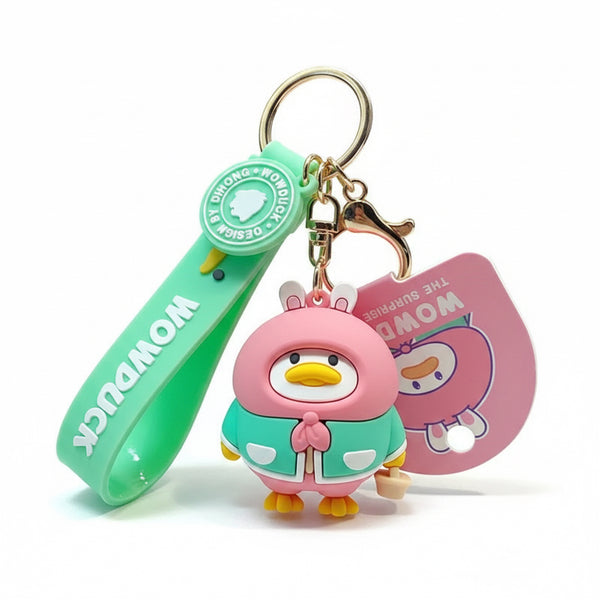Porte Clés Canard Lapin