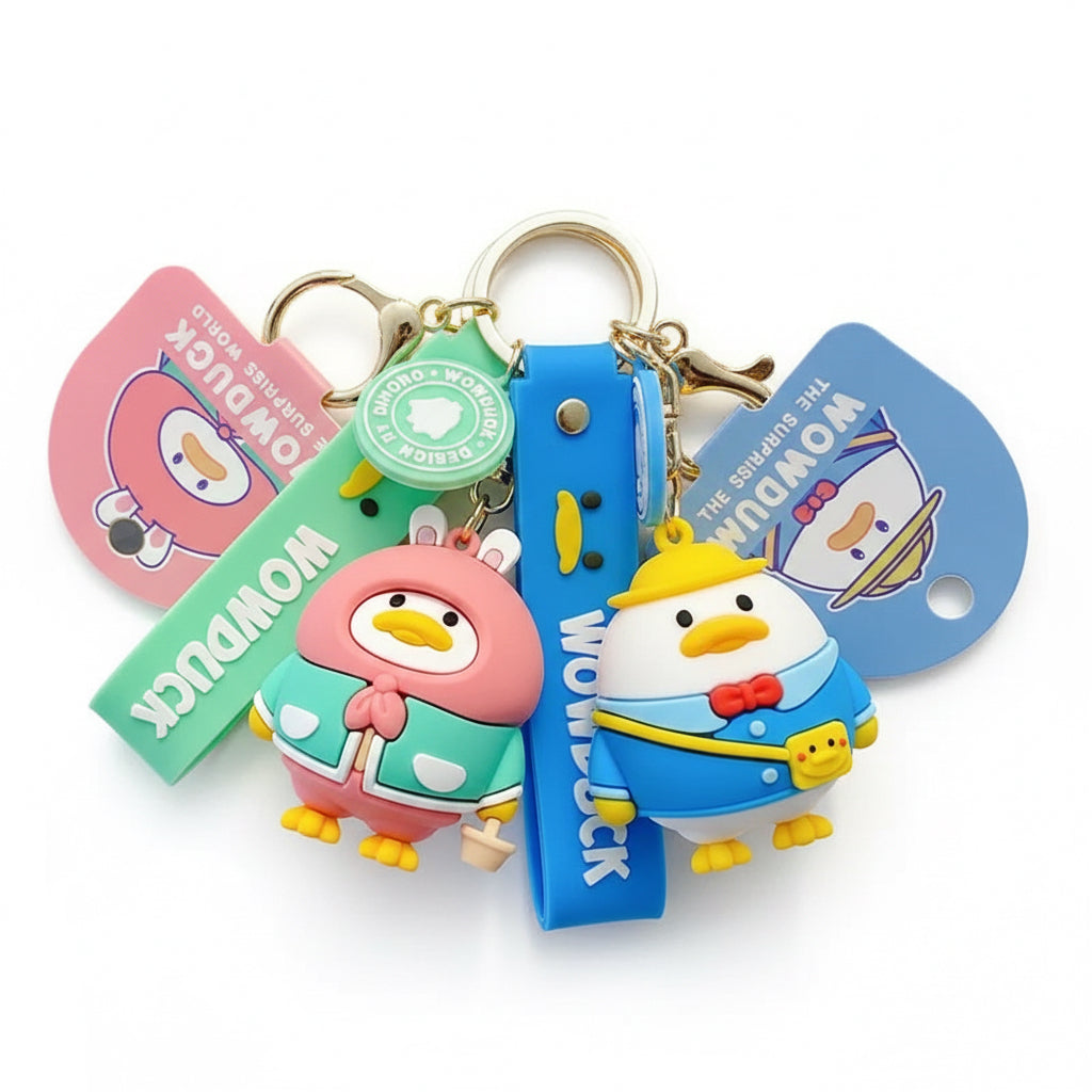 Porte Clés Canard Lapin