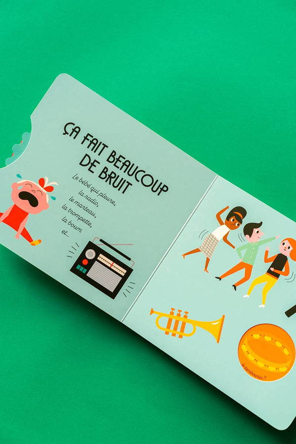Livre Enfant « ÇA FAIT DU BRUIT OU C'EST SILENCIEUX ? »