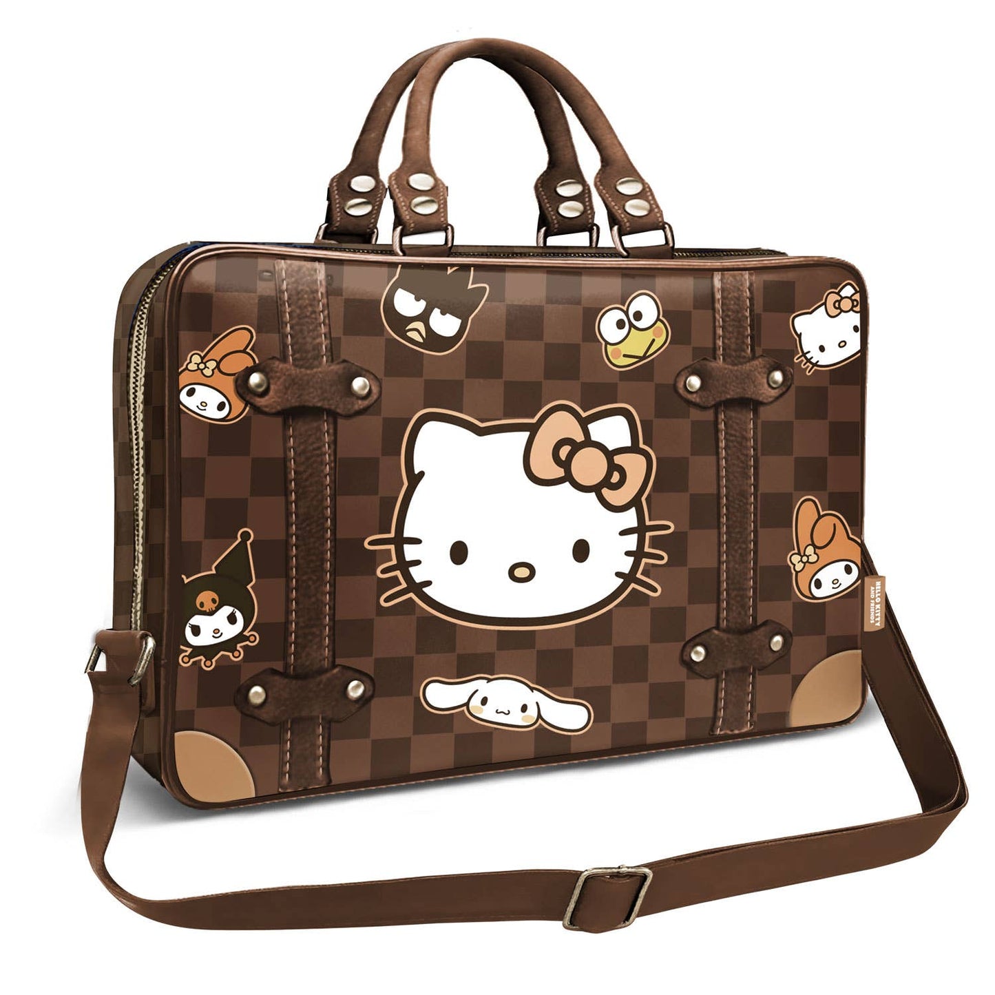 Hello Kitty Squares-Sacoche Ordinateur Portable Laptop