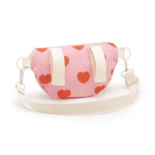 Children's Pink & Red Hearts Fanny Pack
