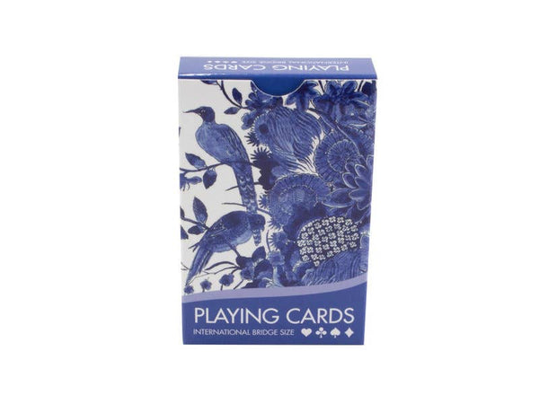 Playing cards, Delft blue birds
