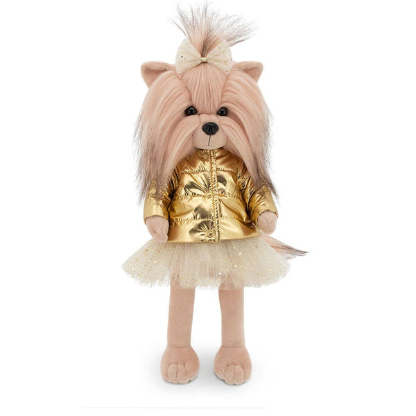 Lucky Yoyo Dog Doll: Gold Jacket - 38cm