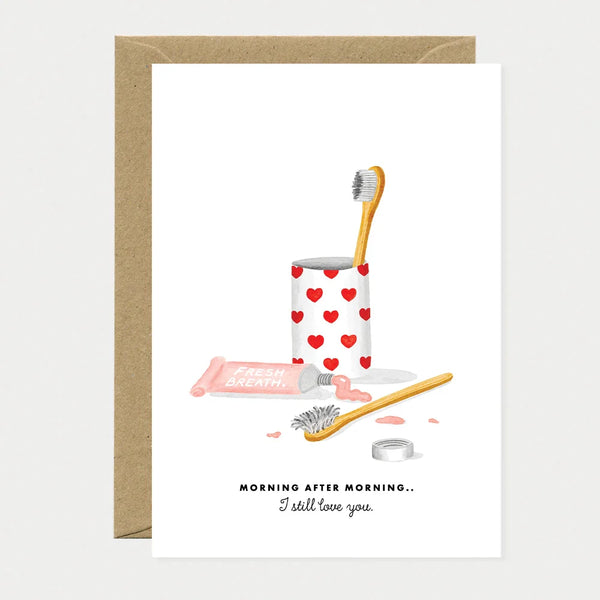 Morning after morning - Greeting card