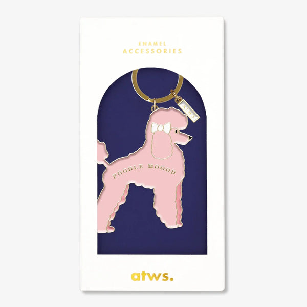 Poodle mood - Keychain
