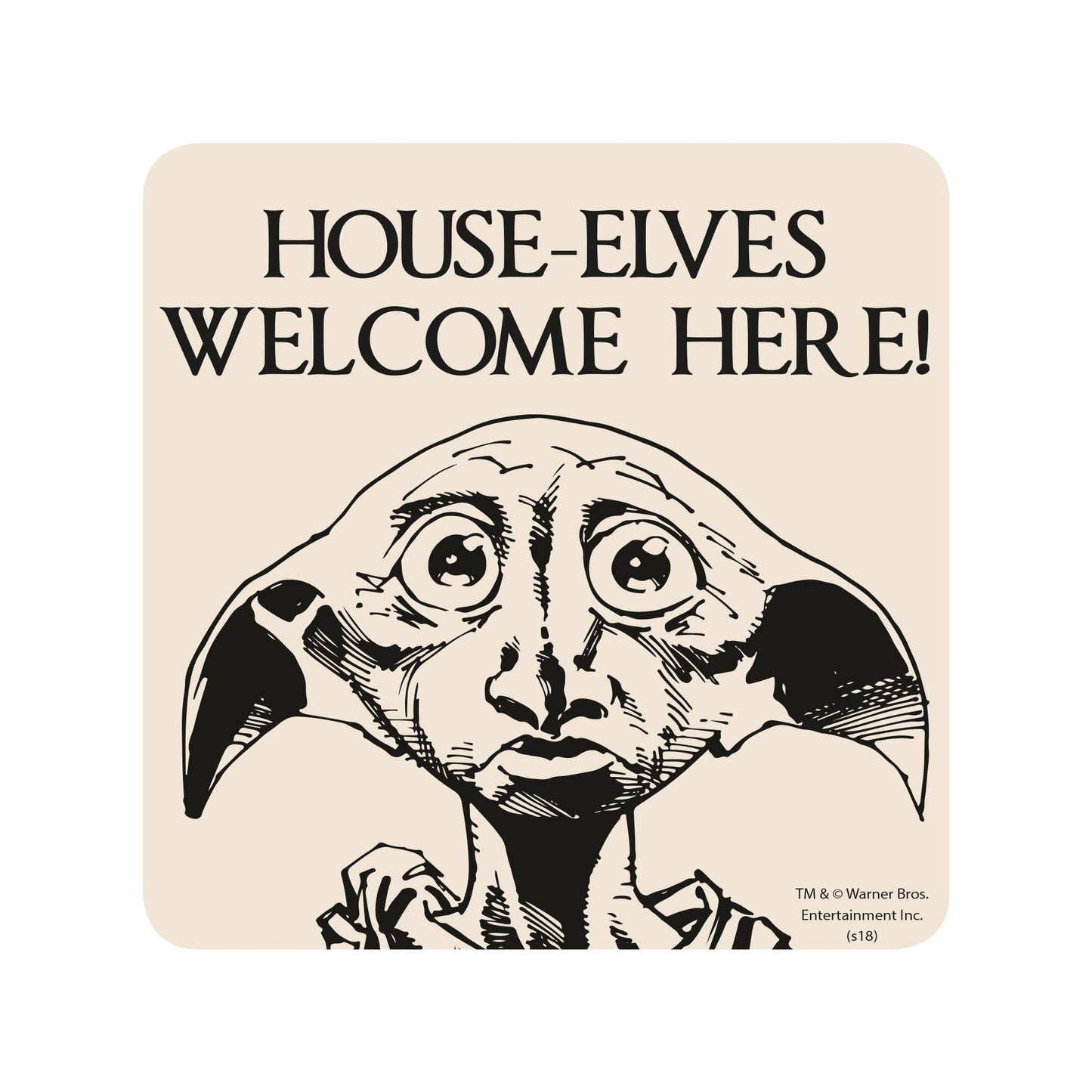Harry Potter (Dobby) sottobicchiere semplice