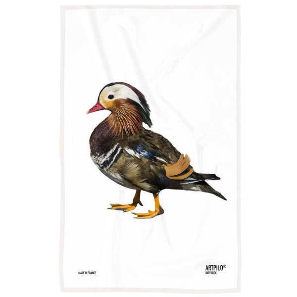 Mandarin Duck Dishcloth