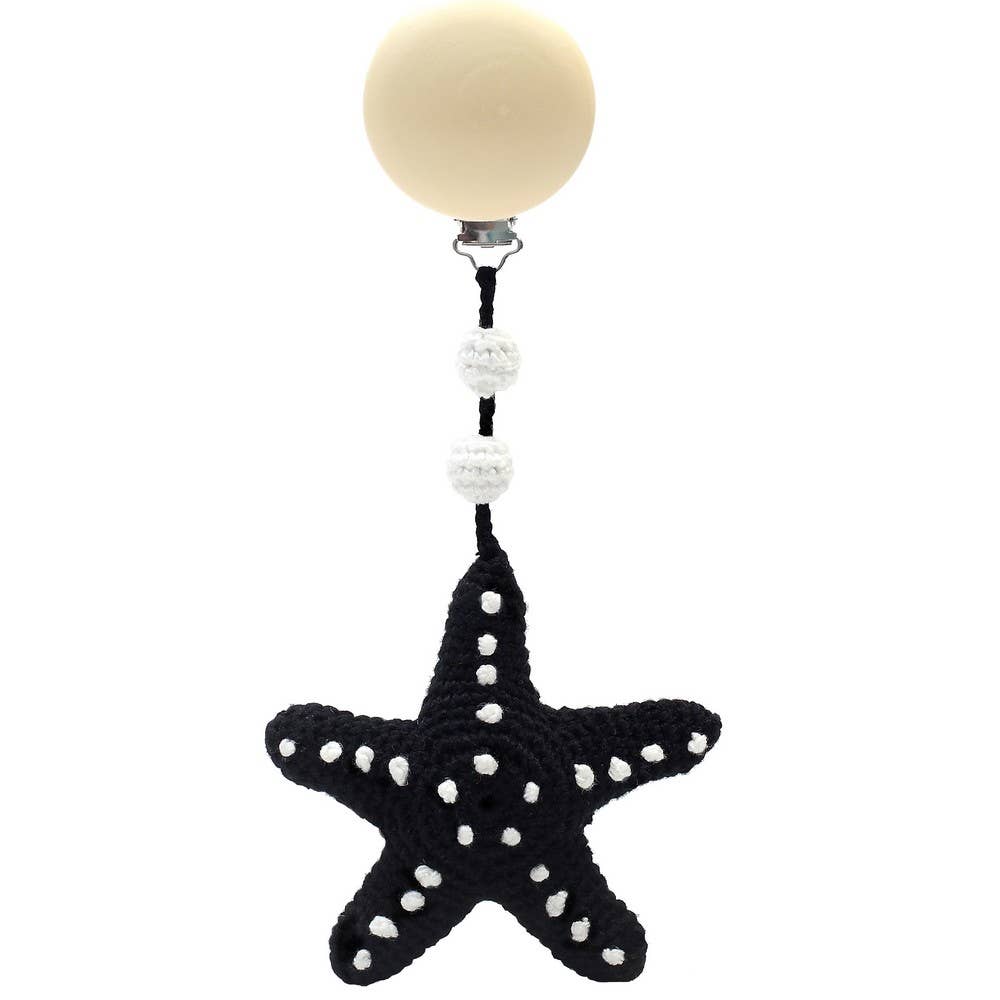 Starfish Stroller Hook - Black