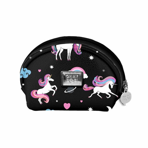 Porte-Monnaie Ovale Oh My Pop! « Licorne »