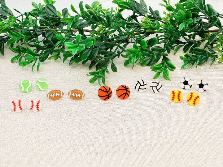 Tennis Ball Earrings