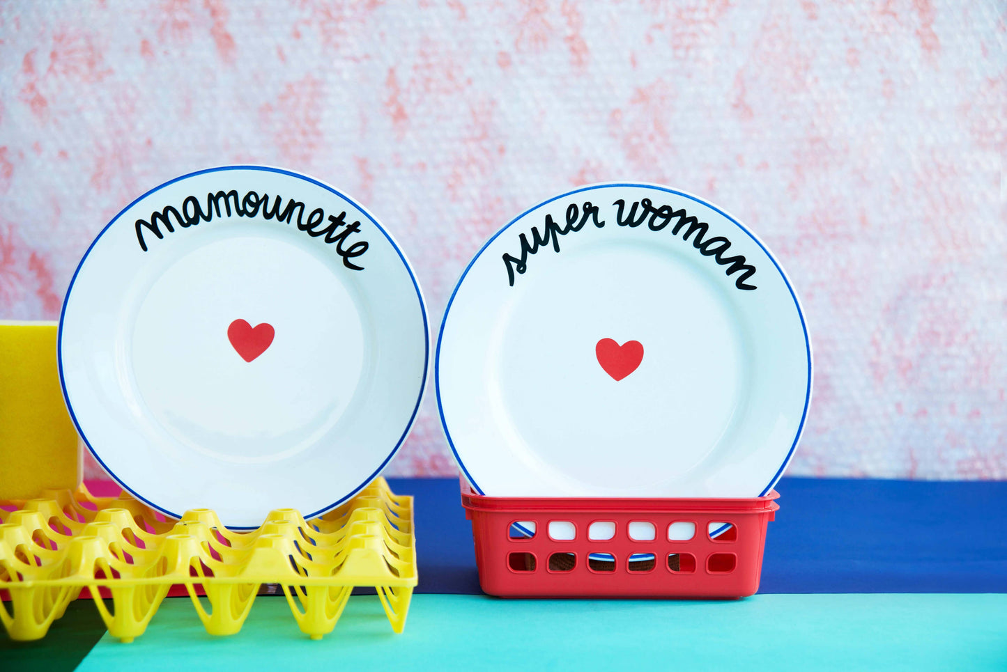The Family's Having a Blast - Mamounette Plate