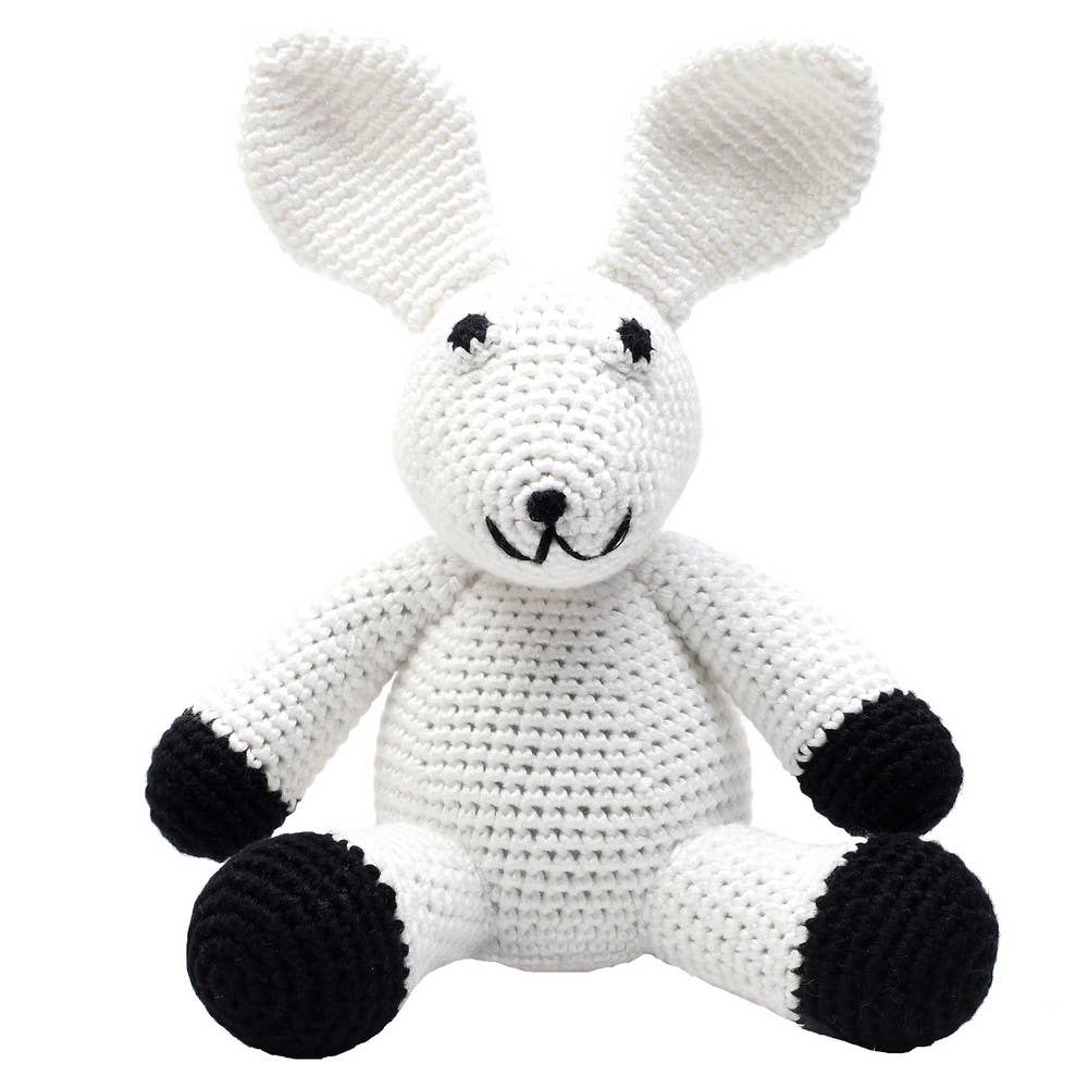 Peluche en Crochet - Lapin blanc