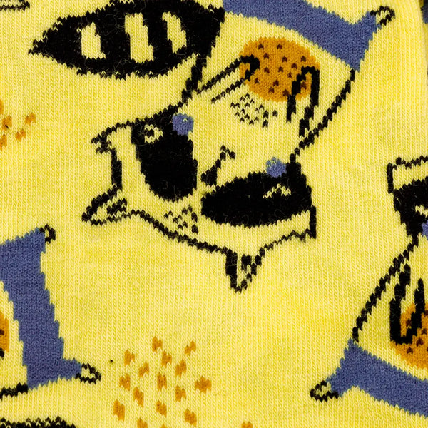 Greedy Raccoon Socks
