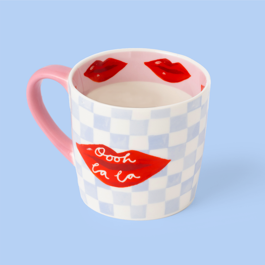 "Ooh La la" Lips Mug