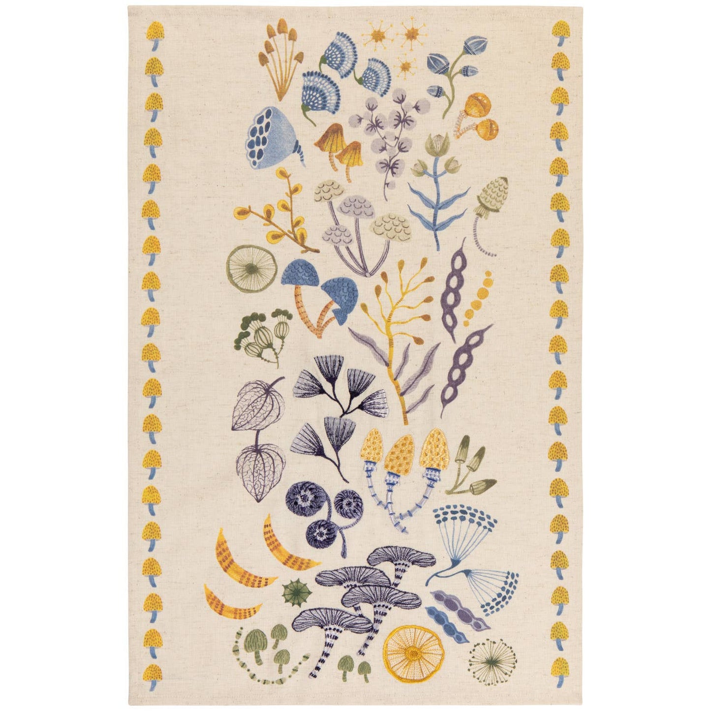 Danica Studio Wildgrove Embroidered Tea Towel
