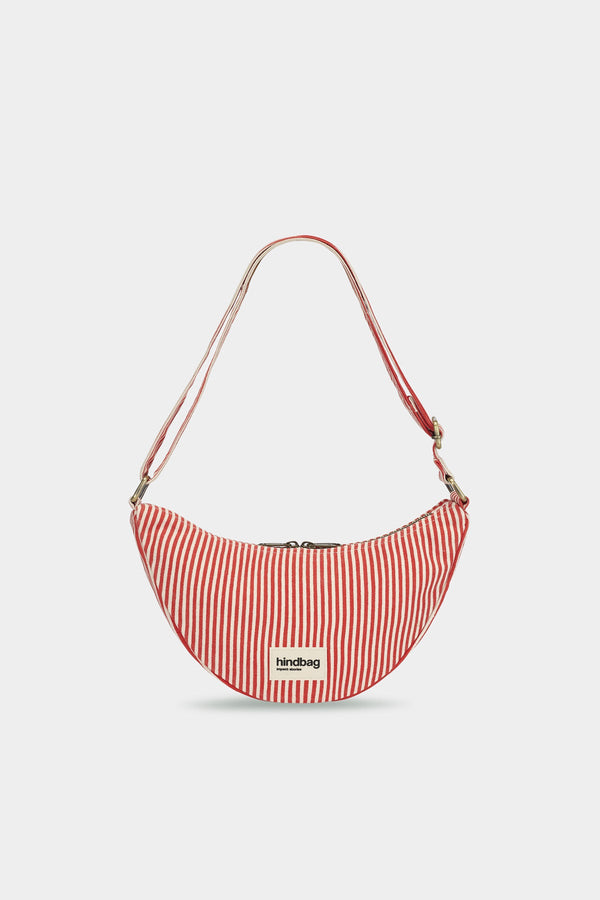 Andrea Striped Red Fanny Pack