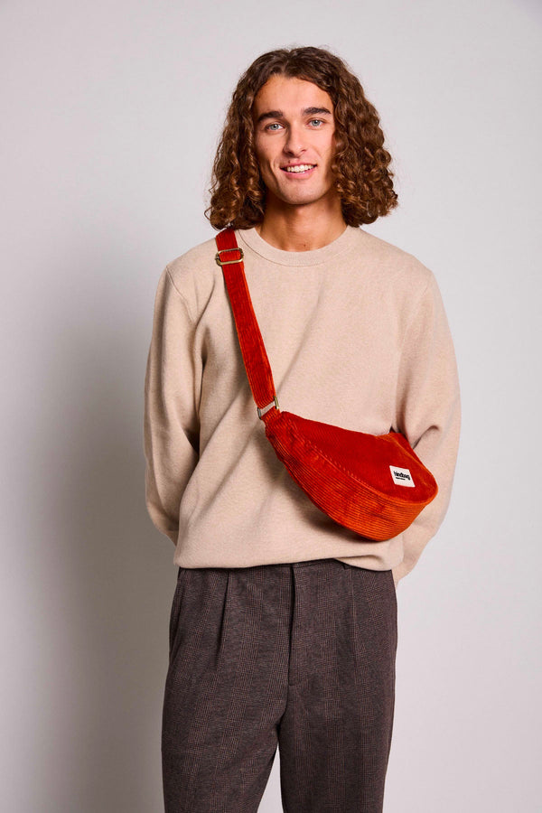 Andrea Brick Velvet Fanny Pack