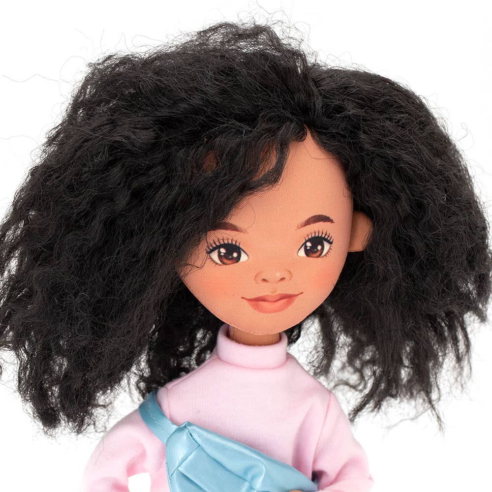 Poupée Tina en survêtement rose - 32 cm