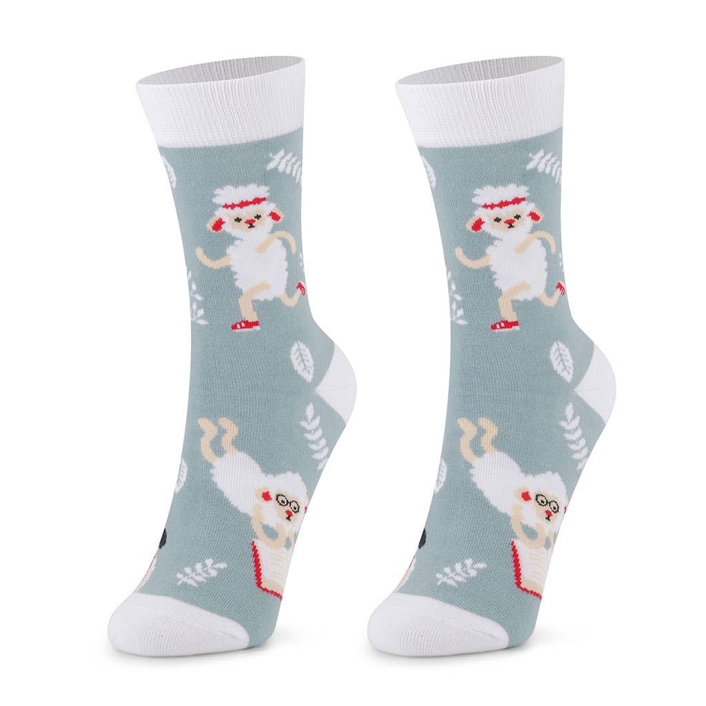 Sporty Sheep Kids Socks