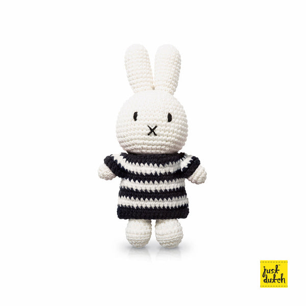 Peluche en Crochet Lapin Miffy - Robe Stripes
