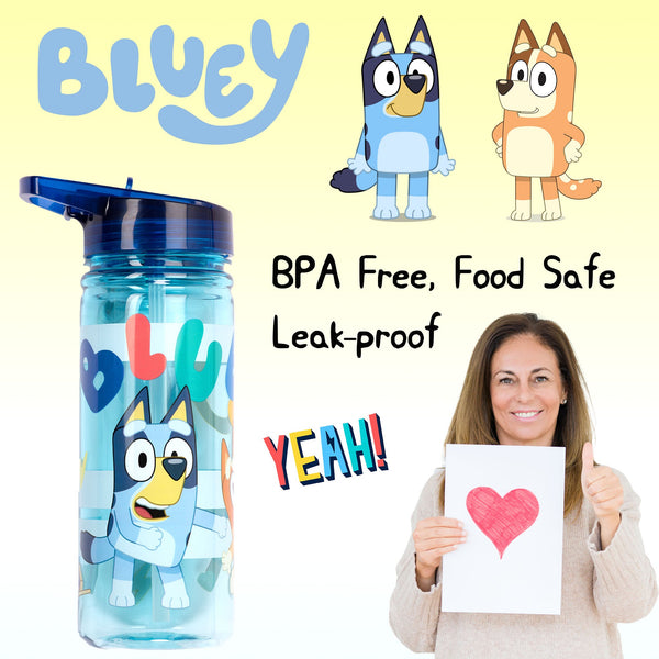 Water Bottle - Bluey (Blue)