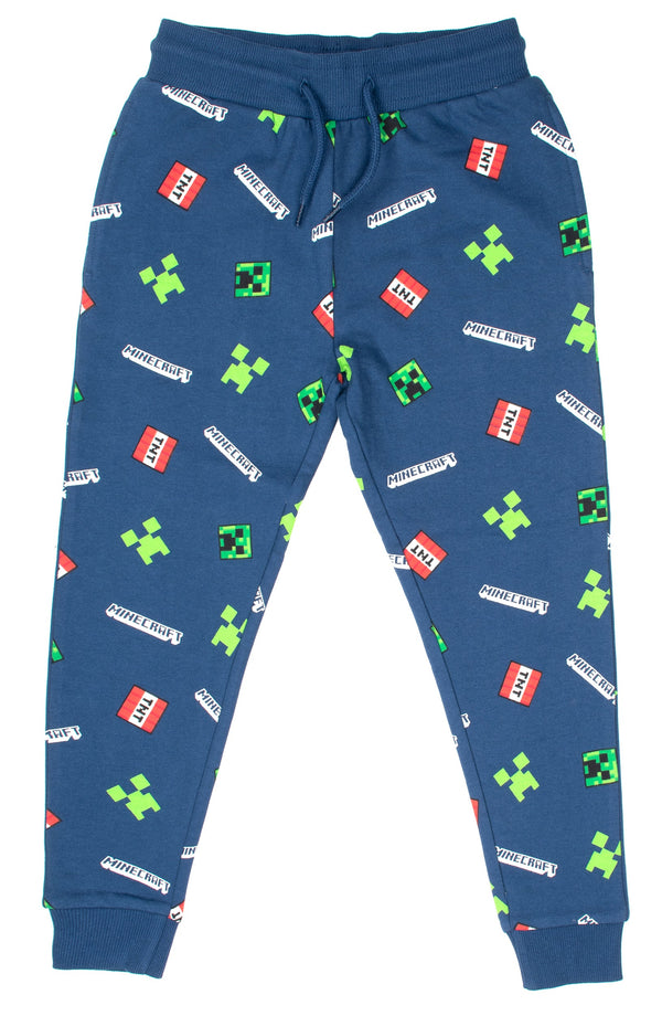 Pantalon de jogging Minecraft – Navy Pattern