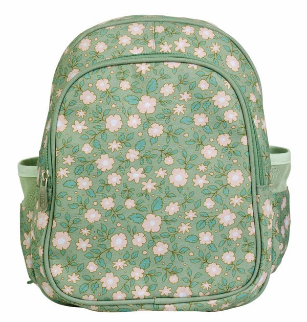 Sac à dos enfant - Fleurs - sauge – A Little Lovely Company