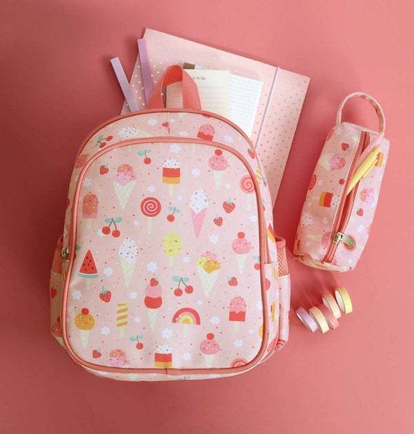 Sac à dos enfant - Glaces – vue 2 – A Little Lovely Company