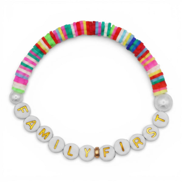 Swifties FAMILY FIRST Friendship Bracelet - Multicolored