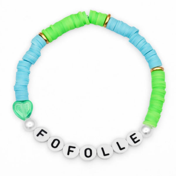 Swifties BFF Bracelet - Green & Light Blue