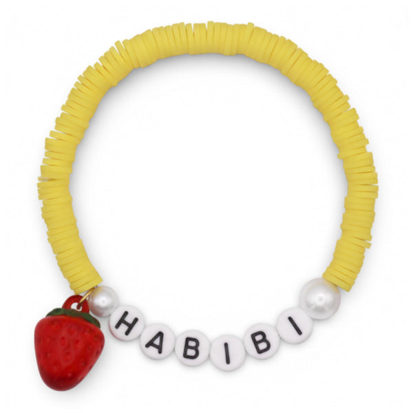 Swifties HABIBI Friendship Bracelet - Yellow